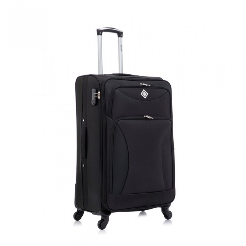 Набір з 2-х валіз Bonro Tourist (велика, середня), чорний