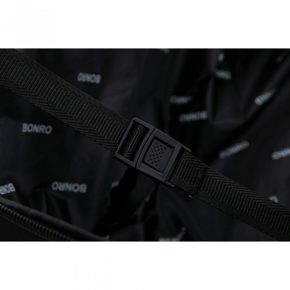 Набір з 2-х валіз Bonro Tourist (велика, середня), чорний