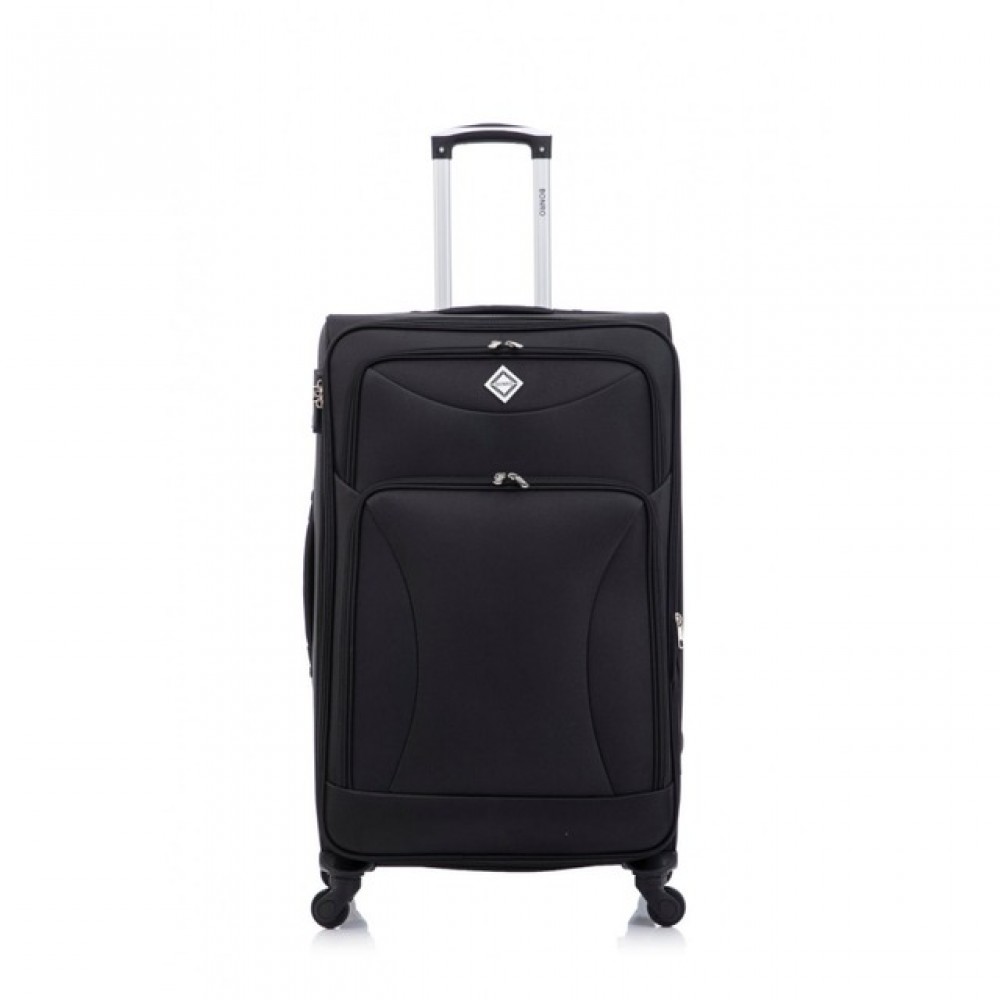 Набір з 2-х валіз Bonro Tourist (велика, середня), чорний