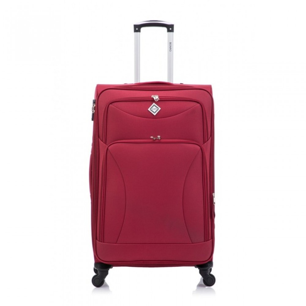 Набір з 2-х валіз Bonro Tourist (велика, середня) вишневий