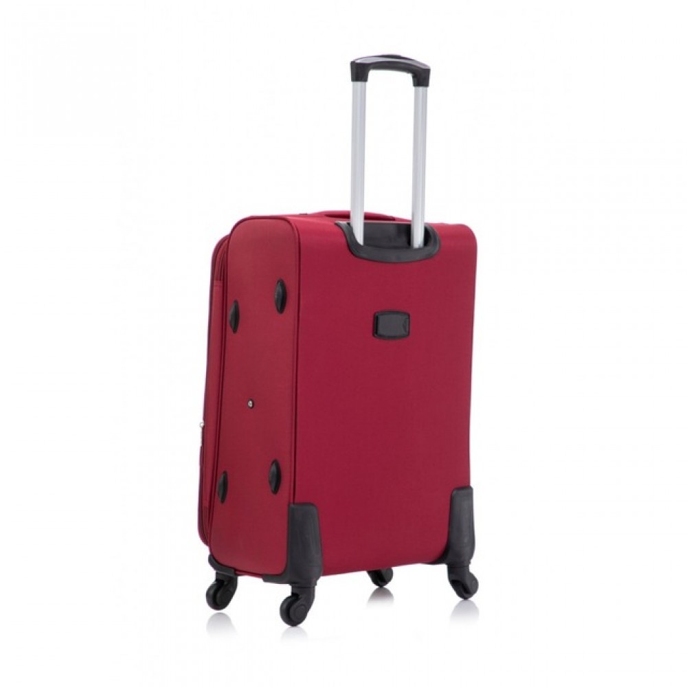 Набір з 2-х валіз Bonro Tourist (велика, середня) вишневий