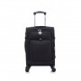 Валіза Bonro Tourist, 4 колеса, невелика, чорна