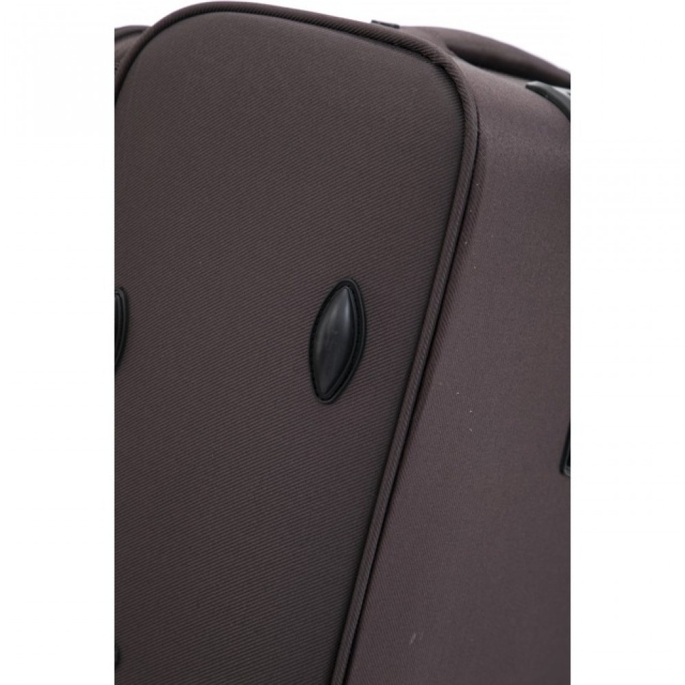 Чемодан Bonro Tourist, 4 колеса, маленький, коричневый