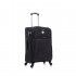 Валіза Bonro Tourist, 4 колеса, середня, чорна
