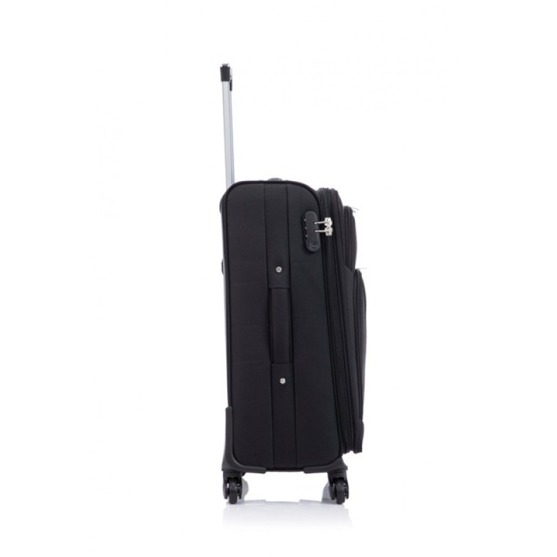 Чемодан Bonro Tourist (средний) 68 л, черный