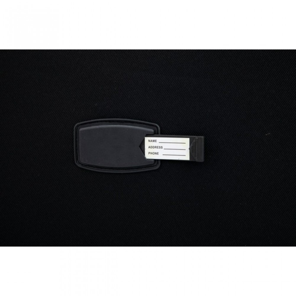 Валіза Bonro Tourist, 4 колеса, середня, чорна