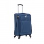 Валіза Bonro Tourist, 4 колеса, середня, синя