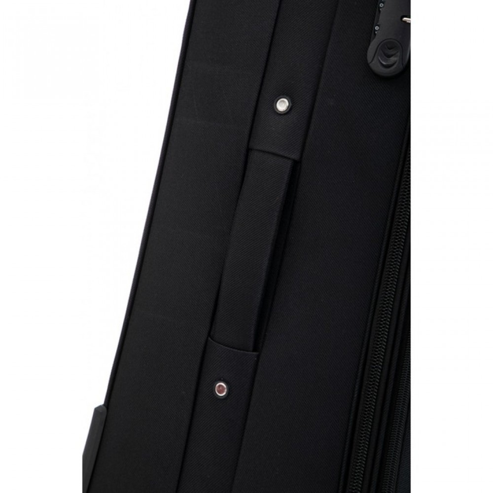 Чемодан Bonro Tourist, 4 колеса, большой, черный