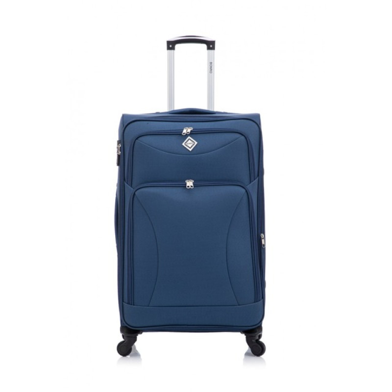 Чемодан Bonro Tourist (большой) 98 л, синий
