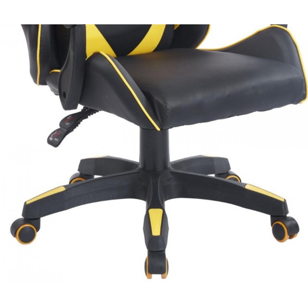 Геймерське крісло Bonro BN-086 жовте
