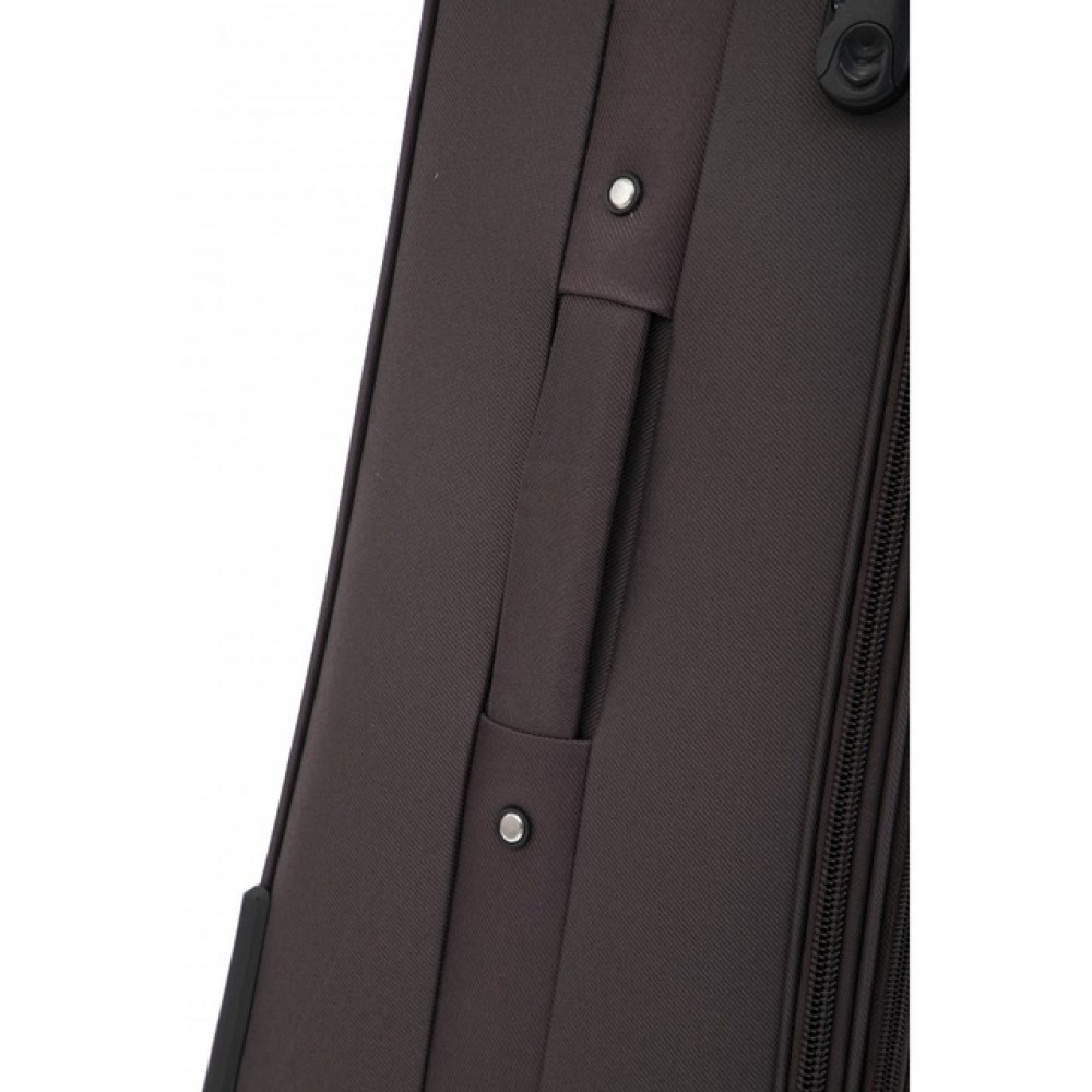 Чемодан Bonro Tourist, 4 колеса, средний, коричневый