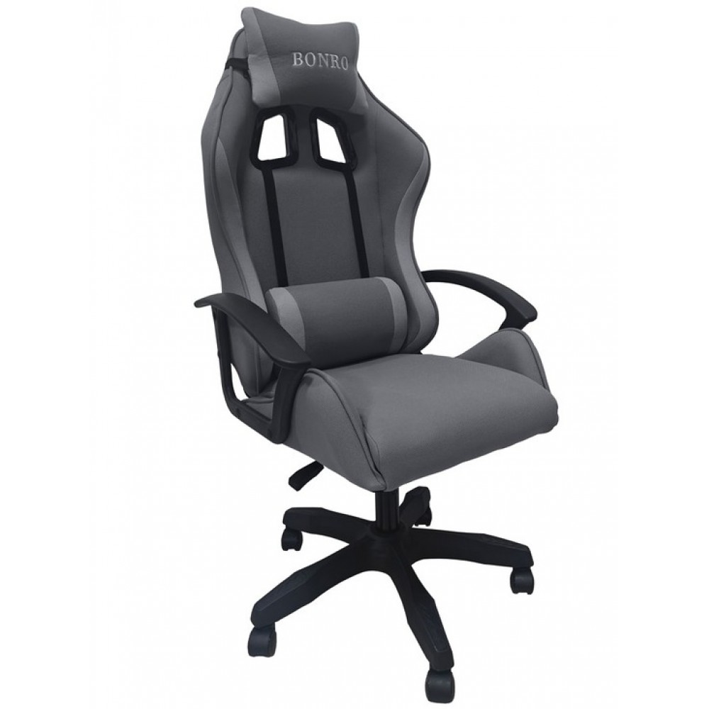 Крісло геймерське Bonro B-944 сіре