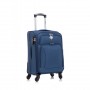 Валіза Bonro Tourist, 4 колеса, невелика, синя
