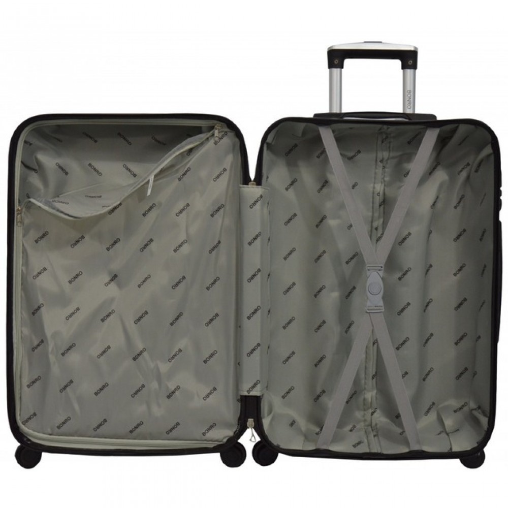 Набір валіз Bonro 2019 - 3 штуки (S, M, L), блакитний