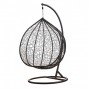 Подвесное кресло-кокон Bonro 329 XL (черно-серое)