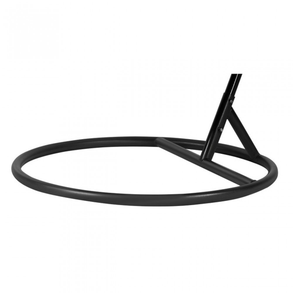 Подвесное кресло-кокон Bonro 329 XL (черно-серое)