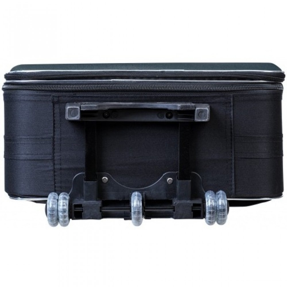 Валіза Bonro Style (невелика) 25 л, чорно-сіра