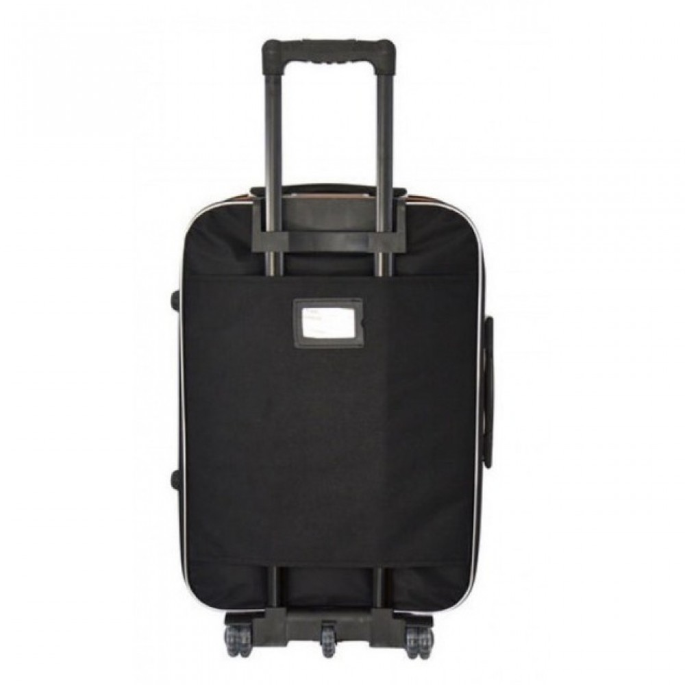 Валіза Bonro Style (середня) 55 л, чорно-вишнева