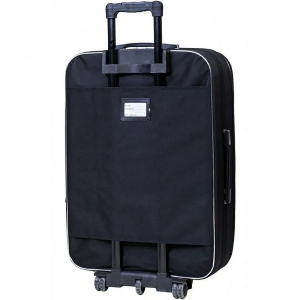 Валіза Bonro Style (велика) 80 л, чорно-темно синя