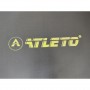 Батут Atleto Black 252 см з сіткою та драбинкою