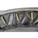 Батут Atleto Black 252 см с сеткой и лестницей