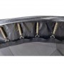 Батут Atleto Black 312 см з сіткою та драбинкою
