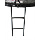 Батут Atleto Black 312 см с сеткой и лестницей