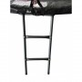 Батут Atleto Black 312 см з сіткою та драбинкою