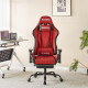 Геймерське крісло Bonro 1002G-1 з підставкою для ніг, червоне