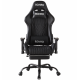 Геймерське крісло Bonro 1002G-1 з підставкою для ніг, чорне