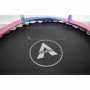 Батут Atleto Multikolor 183 см с внутренней сеткой и лестницей