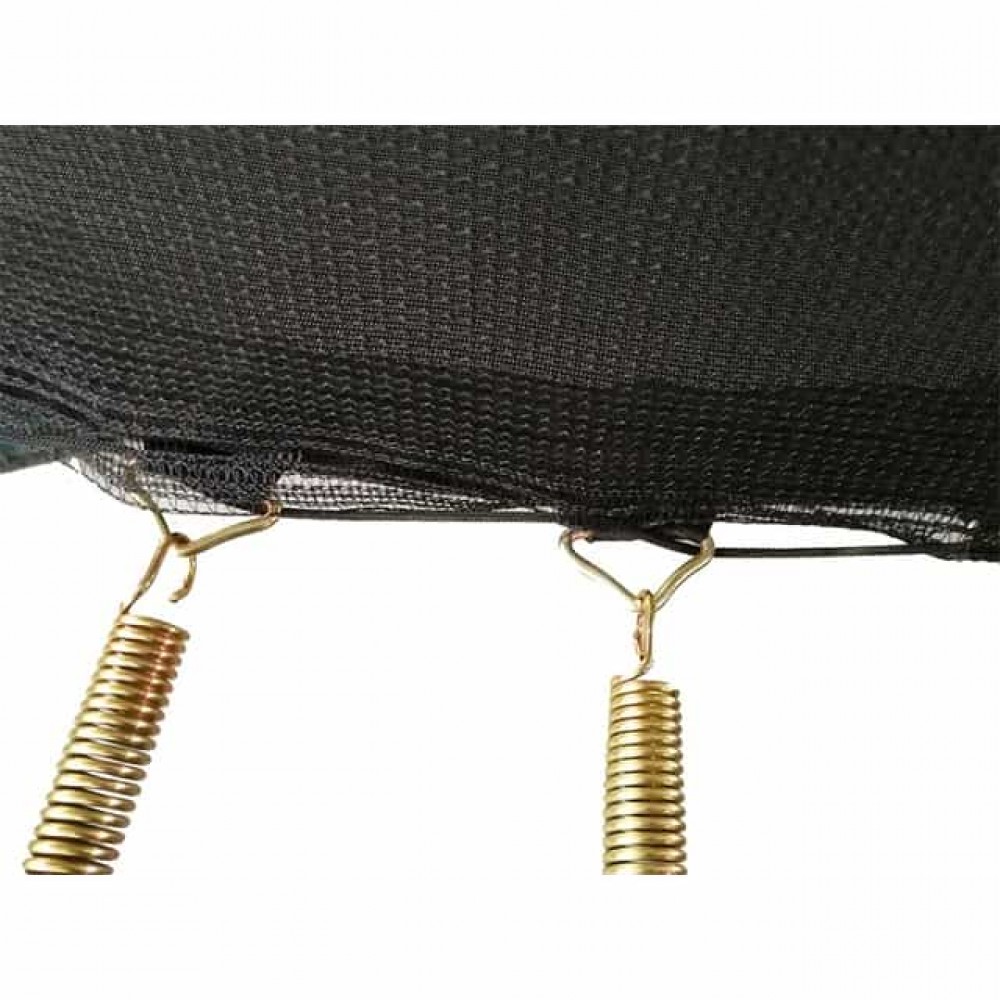 Батут Atleto Multikolor 183 см с внутренней сеткой и лестницей