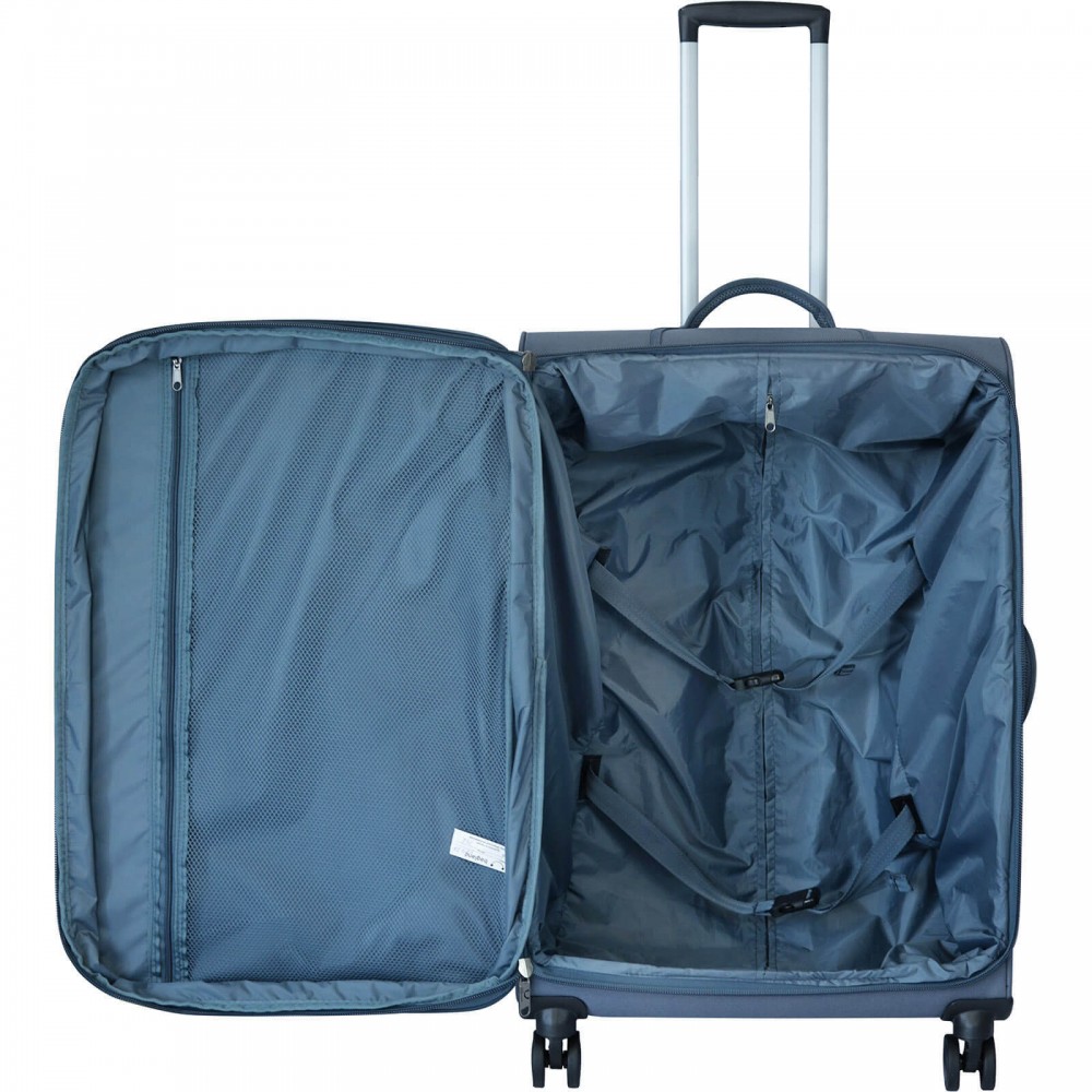 Валіза Bagland Валенсія 83 л. графіт (003796627)