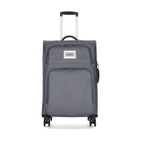Валіза Bagland Валенсія 63 л. сіра (003796624)