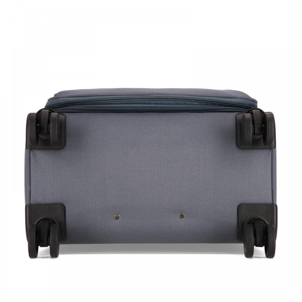 Валіза Bagland Валенсія 63 л. сіра (003796624)