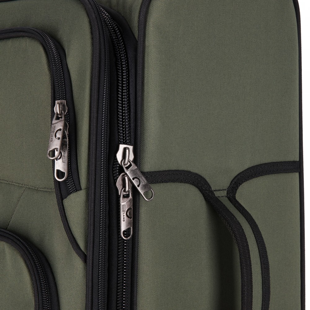 Валіза Bagland Валенсія 63 л. хакі (003796624)