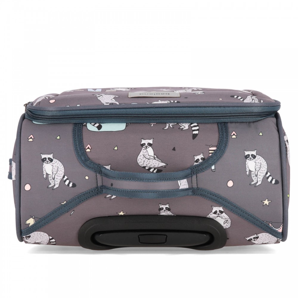 Чемодан Bagland Марсель 36 л. Еноты, сублимация 220 (0037969194)