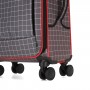 Чемодан Bagland Марсель 36 л. Клетка, сублимация 1339 (0037969194)