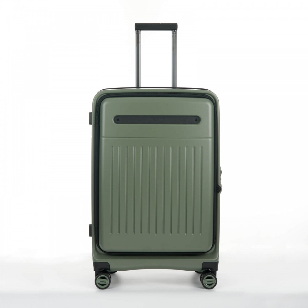 Валіза Bagland Velo 74 л. хакі (00322024)