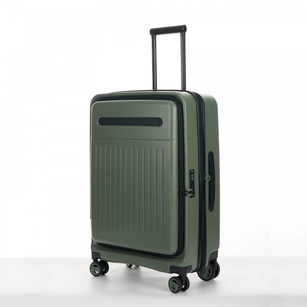 Валіза Bagland Velo 74 л. хакі (00322024)