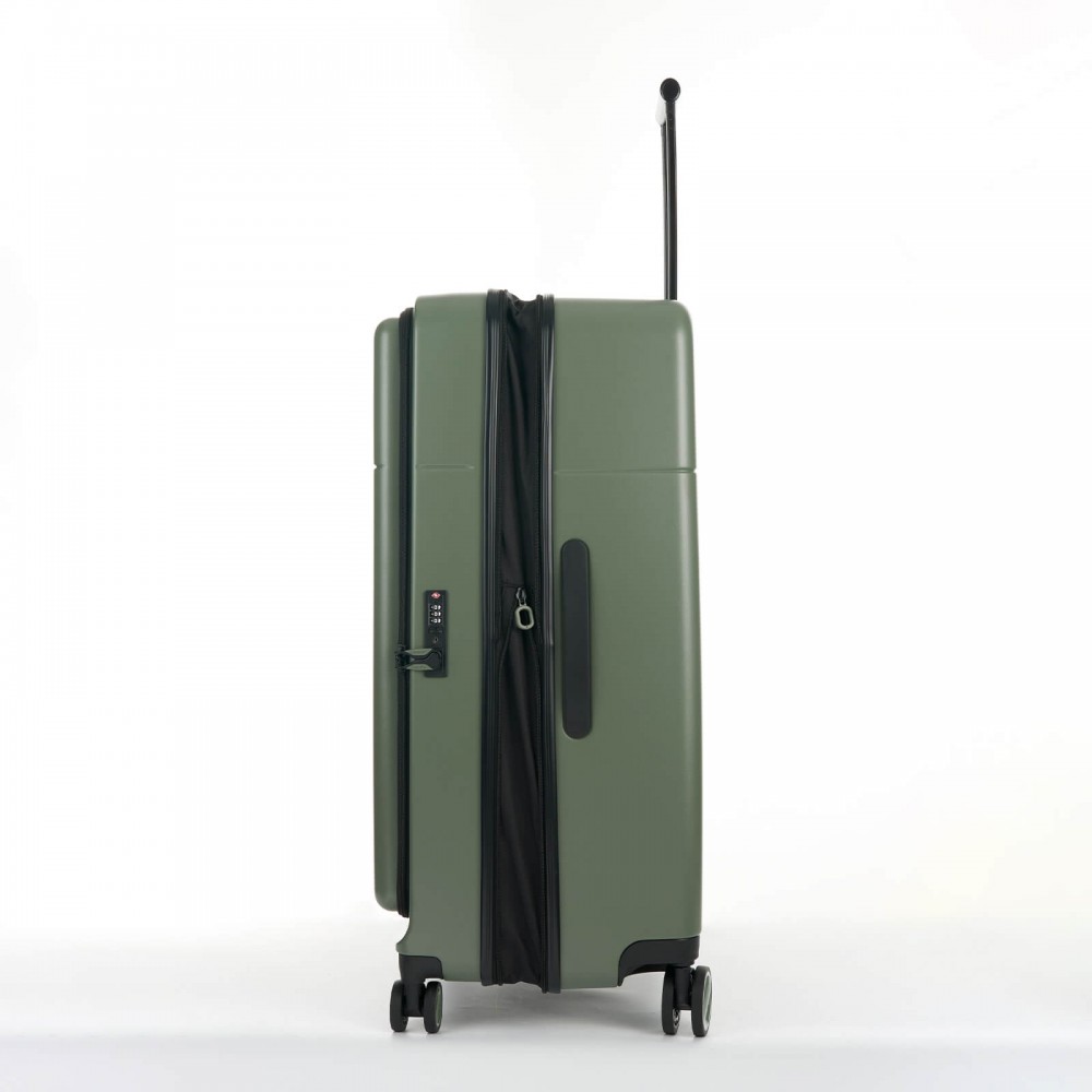 Валіза Bagland Velo 106 л. хакі (00322028)