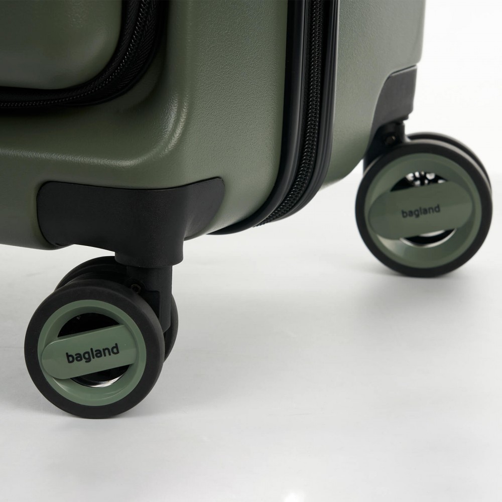 Валіза Bagland Velo 106 л. хакі (00322028)