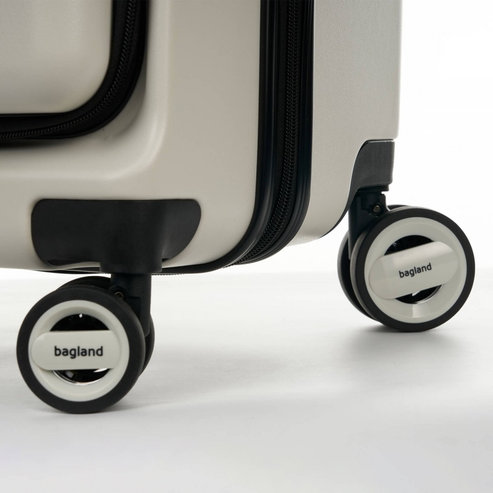 Валіза Bagland Velo 106 л. біла (00322028)