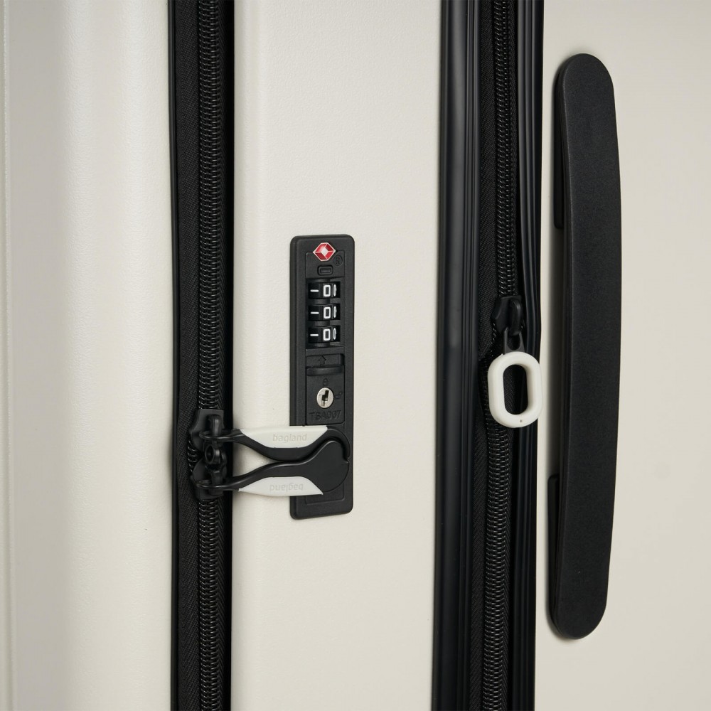 Валіза Bagland Velo 106 л. біла (00322028)