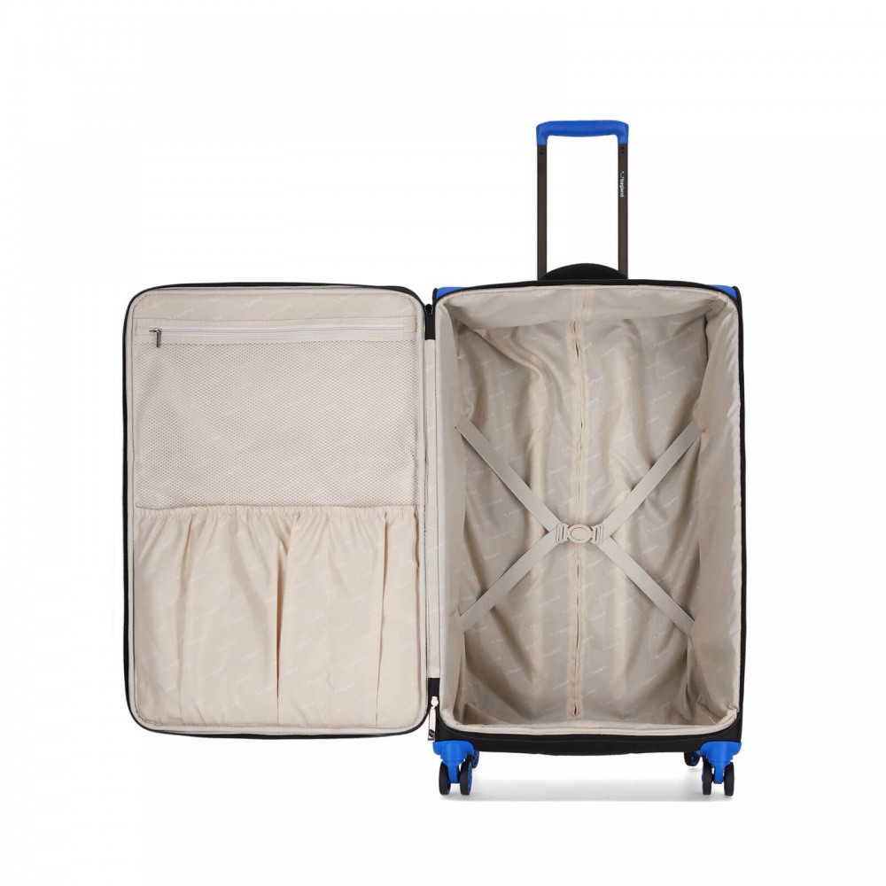 Валіза Bagland Stella 31 л синя (00442020)