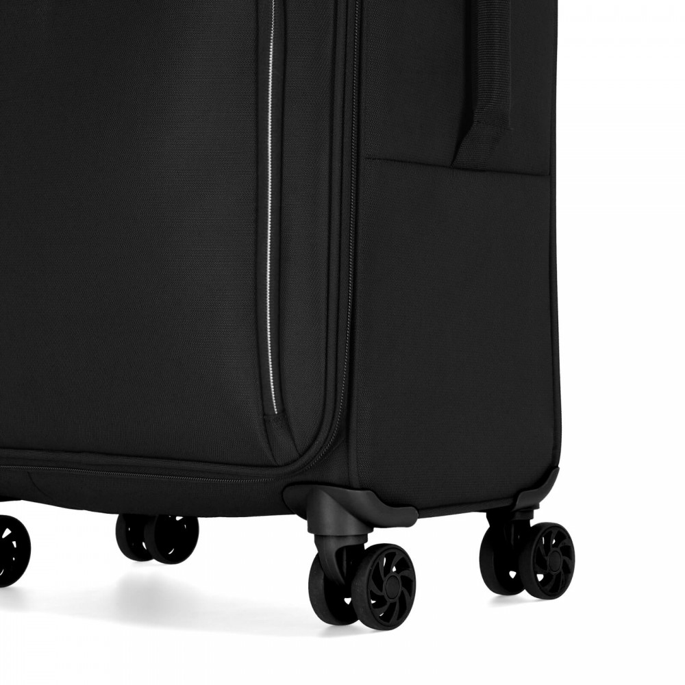 Чемодан Bagland Stella 57 л черный (00442024)