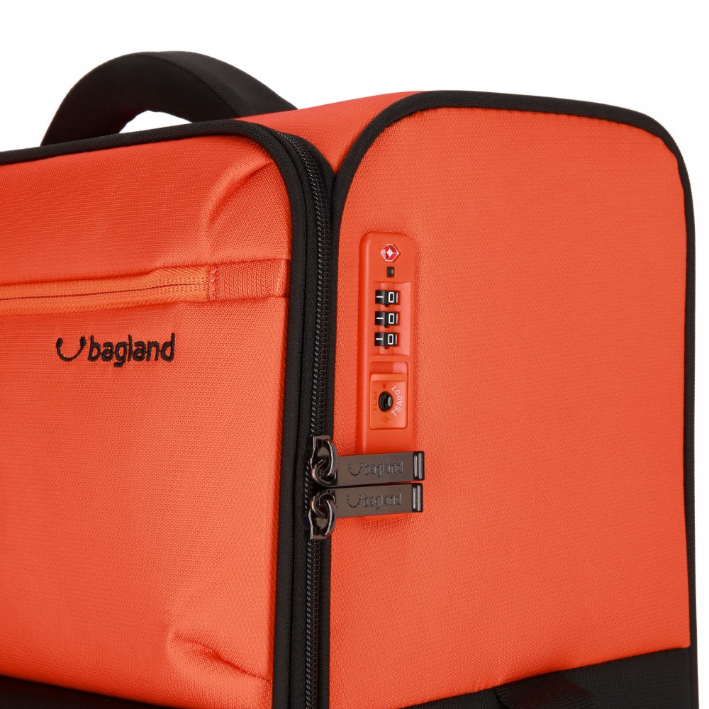 Валіза Bagland Stella 57 л помаранчева (00442024)
