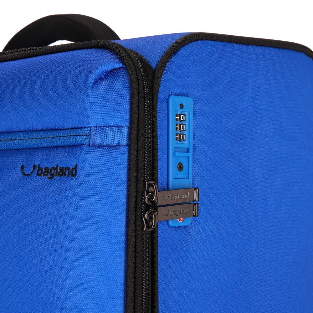 Валіза Bagland Stella 57 л синя (00442024)