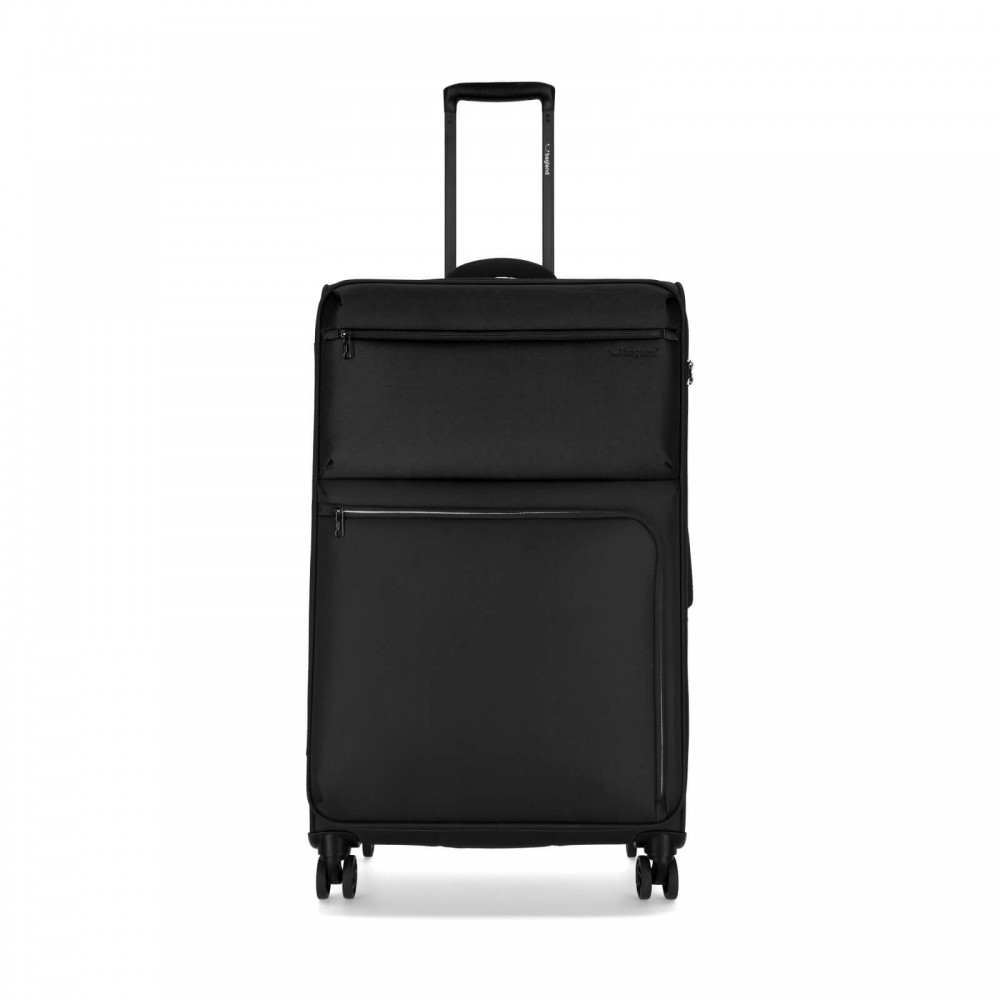 Чемодан Bagland Stella 77 л черный (00442028)