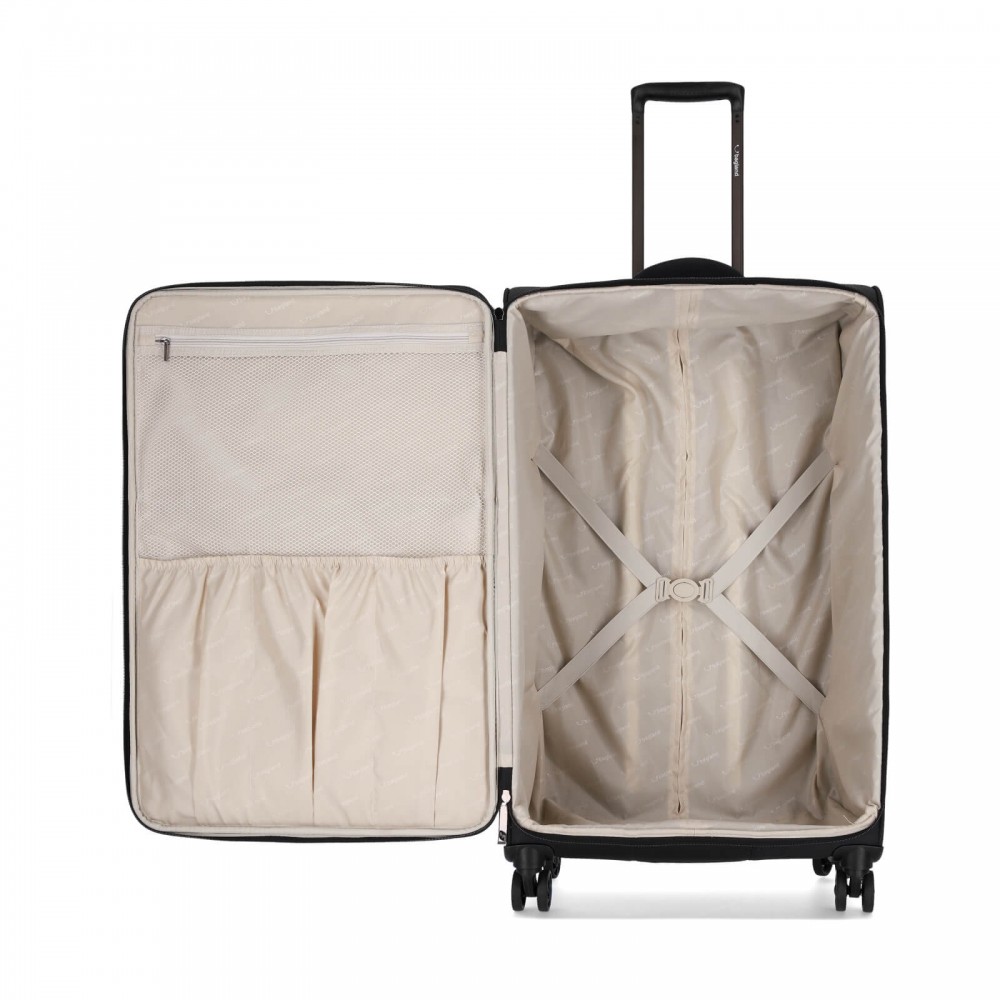 Чемодан Bagland Stella 77 л черный (00442028)